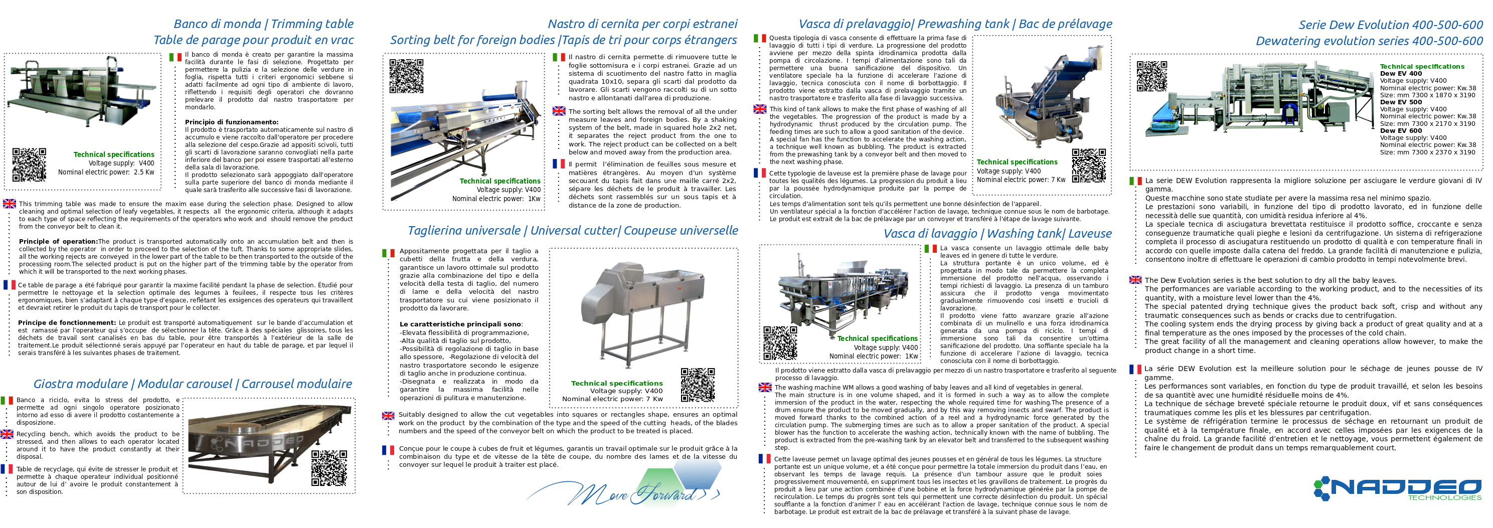 Catalogo per fiera per Naddeo