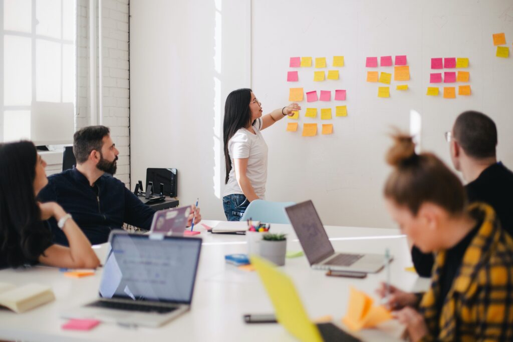 Ricerca SEO: riunione del team