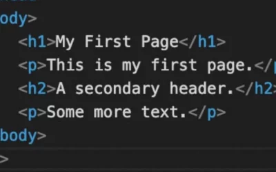 La Struttura di una Pagina HTML