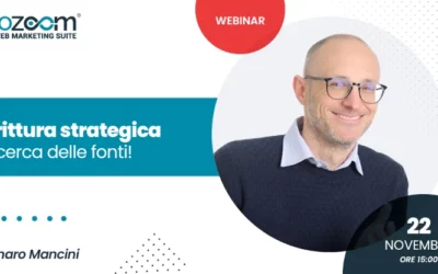 SEOZoom Webinar: Scrittura Strategica e Ricerca delle Fonti