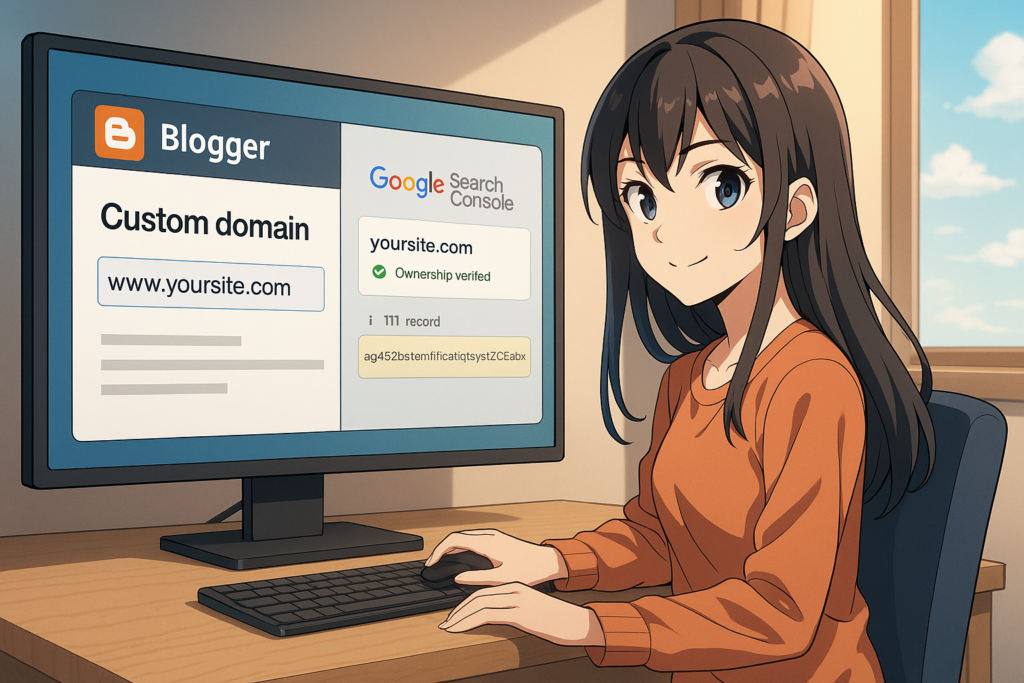 Blogger e Search Console