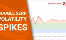 google serp volatility spikes